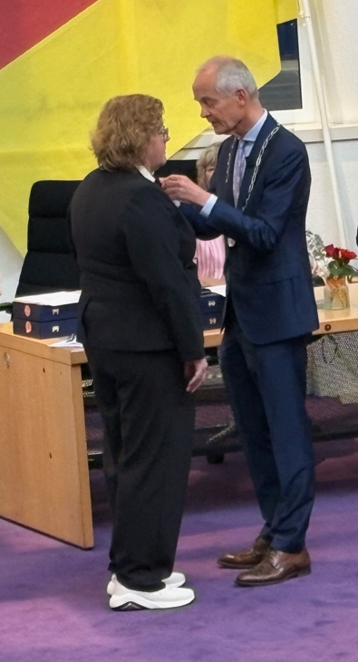 Koninklijke Onderscheiding voor Harriët Eijpen