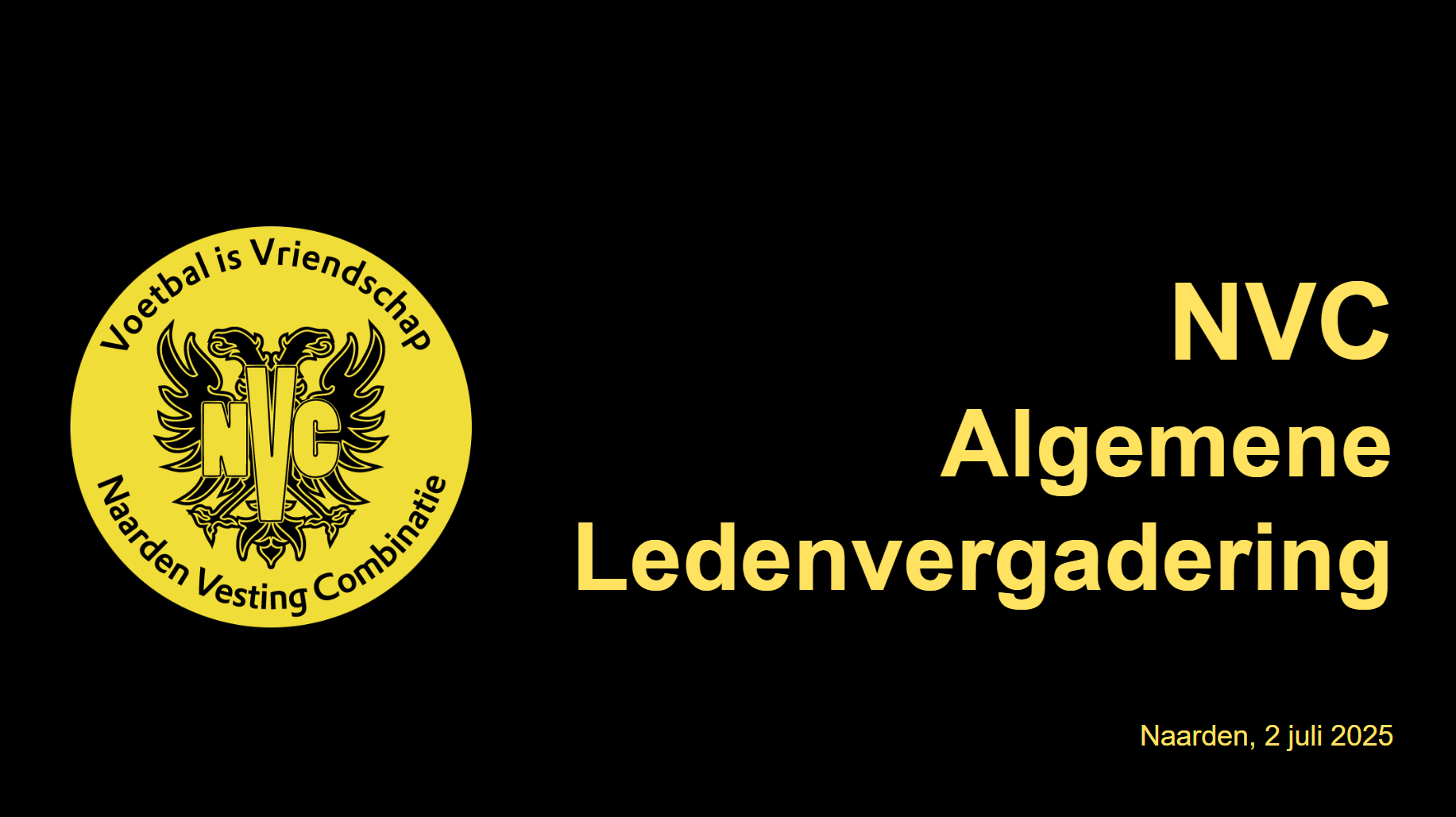 Verslag ALV 2 juli 2025