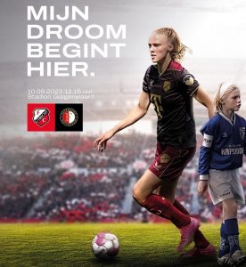 Kom met jouw team gratis naar FC Utrecht Vrouwen - Feyenoord Vrouwen op 10 september